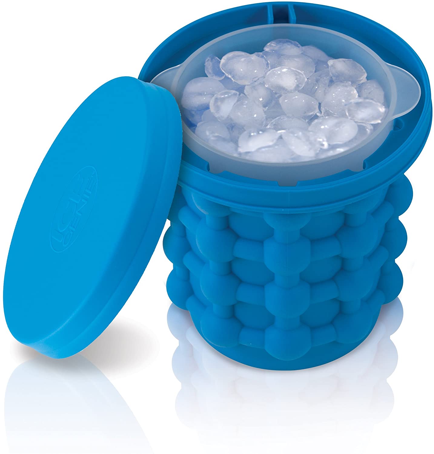Silicone Ice Genie Cube Maker, 250 GM Blue Standard Silicon Rubber