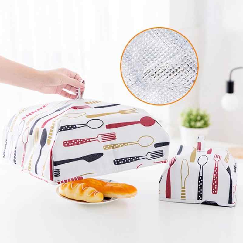 ✅Pack Of 2 ✅Foldable Food Covers Keep Warm Hot Aluminum Foil Food Cover Dishes Insulation Anti Fly Mosquit Kitchen Gadgets Accessories